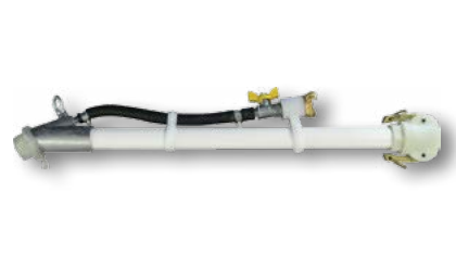 Omietacia pištoľ 100cm s plastovou spojkou KALETA