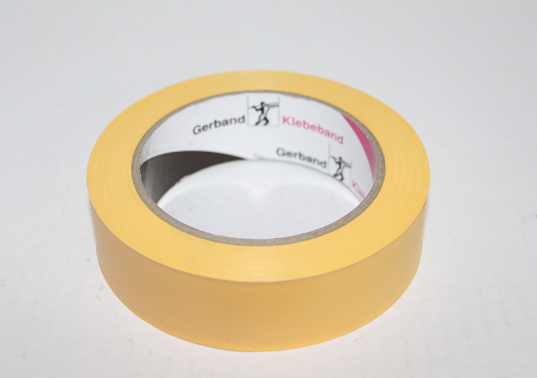 Páska lepiaca PVC ryhovaná žltá 30mm x 33m Páska lepiaca PVC ryhovaná žltá 30mm x 33m