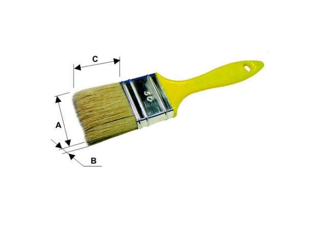 Štetec plochý Basic B11